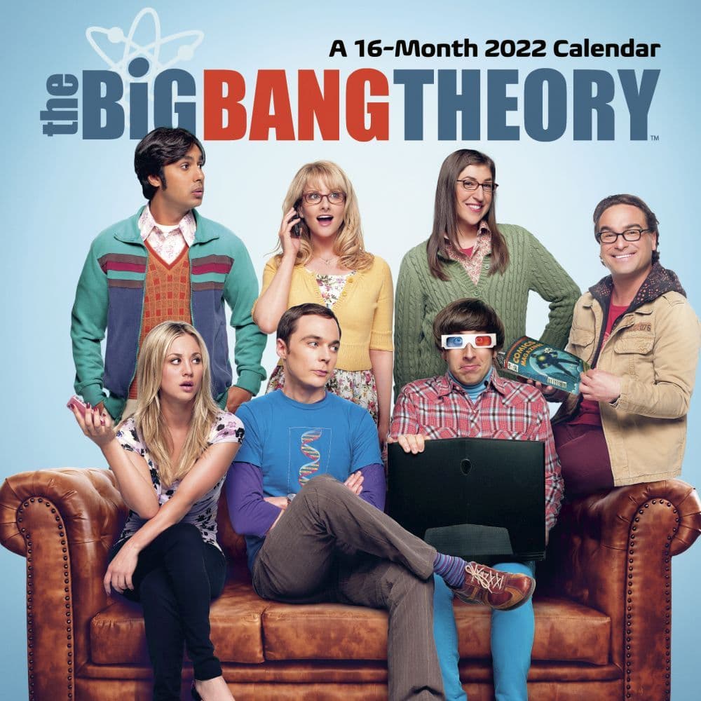 Big Bang Theory 2022 Wall Calendar