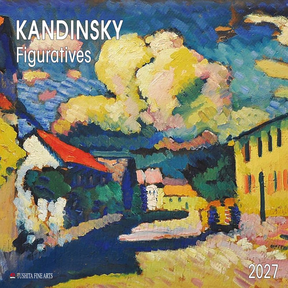 image Wassily Kandinsky Figuratives 2027 Wall Calendar Main Product Image