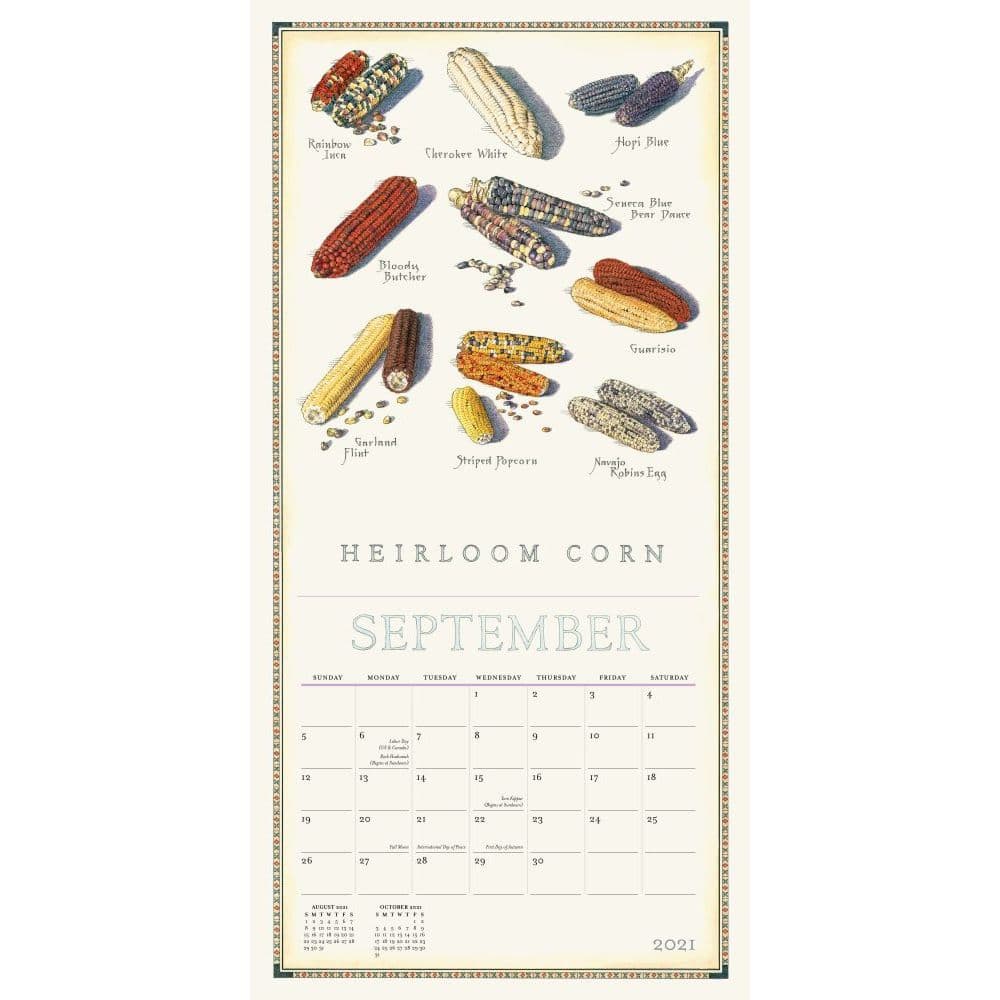 Farmers Market Wall Calendar