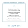 image Adam Grant 2026 Desk Calendar Third Alternate Image