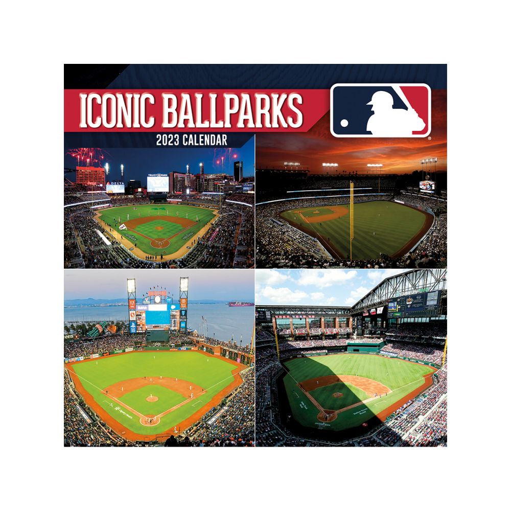 Turner Sports MLB Iconic Ballparks 2023 Mini Wall Calendar