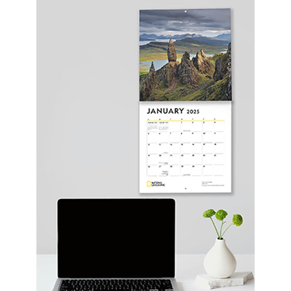 Most Beautiful Places National Geographic 2025 Wall Calendar Fifth  Alternate Image