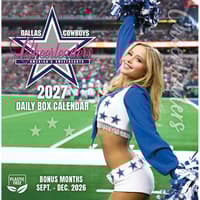 image Dallas Cowboys Cheerleaders 2027 Desk Calendar Main Product Image