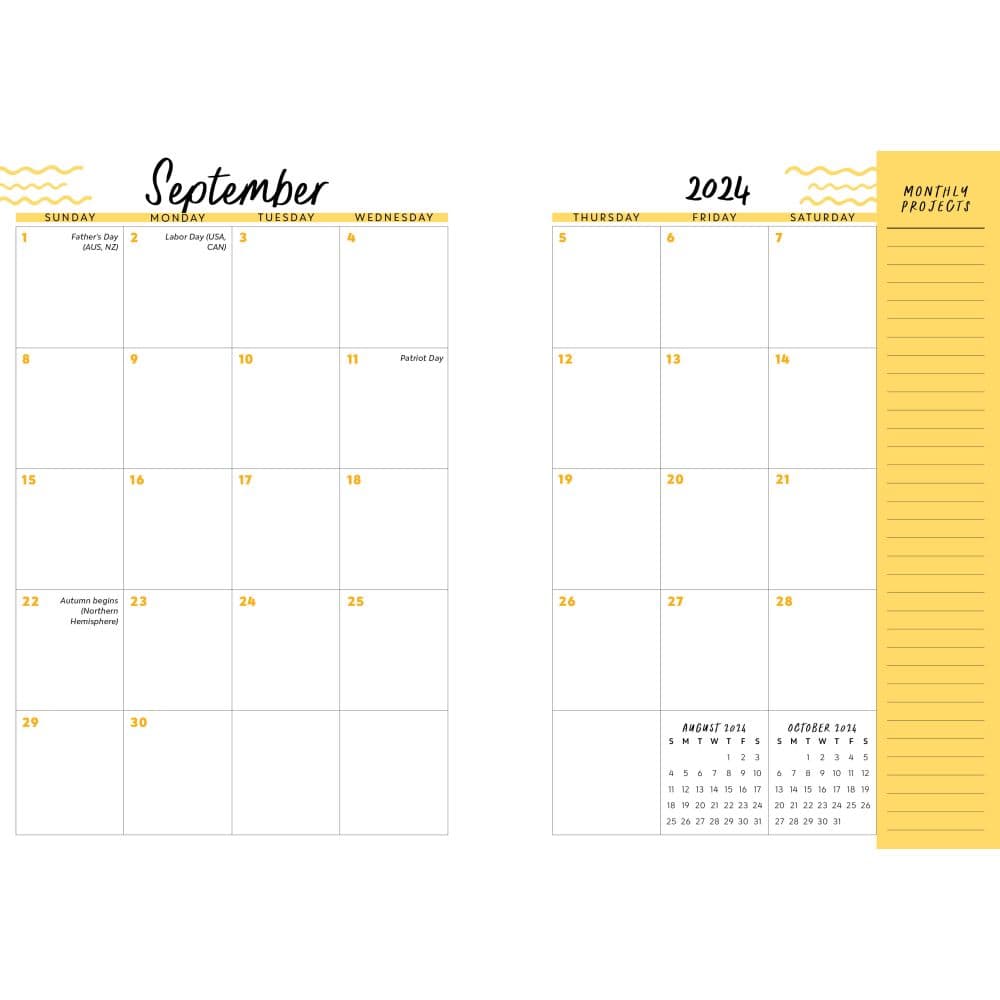 Amy Knapps The Very Busy 2024 Planner Alternate Image 2