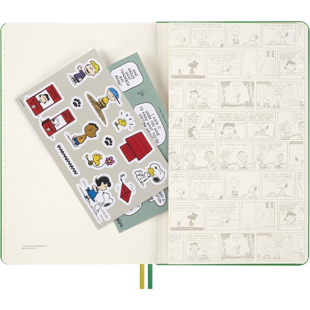 Peanuts Green Weekly 2026 Planner Sixth Alternate Image