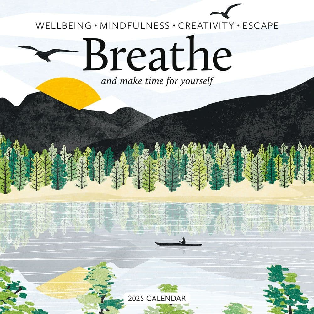 Breathe 2025 Wall Calendar Main Image