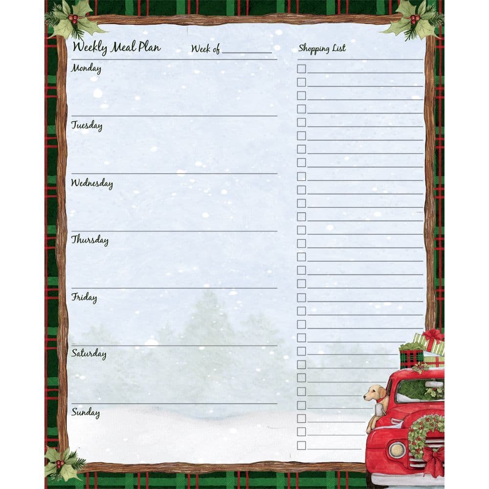 Home for Christmas Meal Planner by Susan Winget