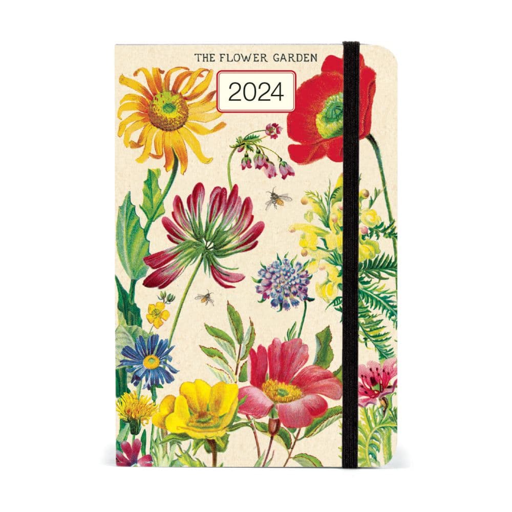 Flower Garden Weekly 2024 Planner - Calendars.com