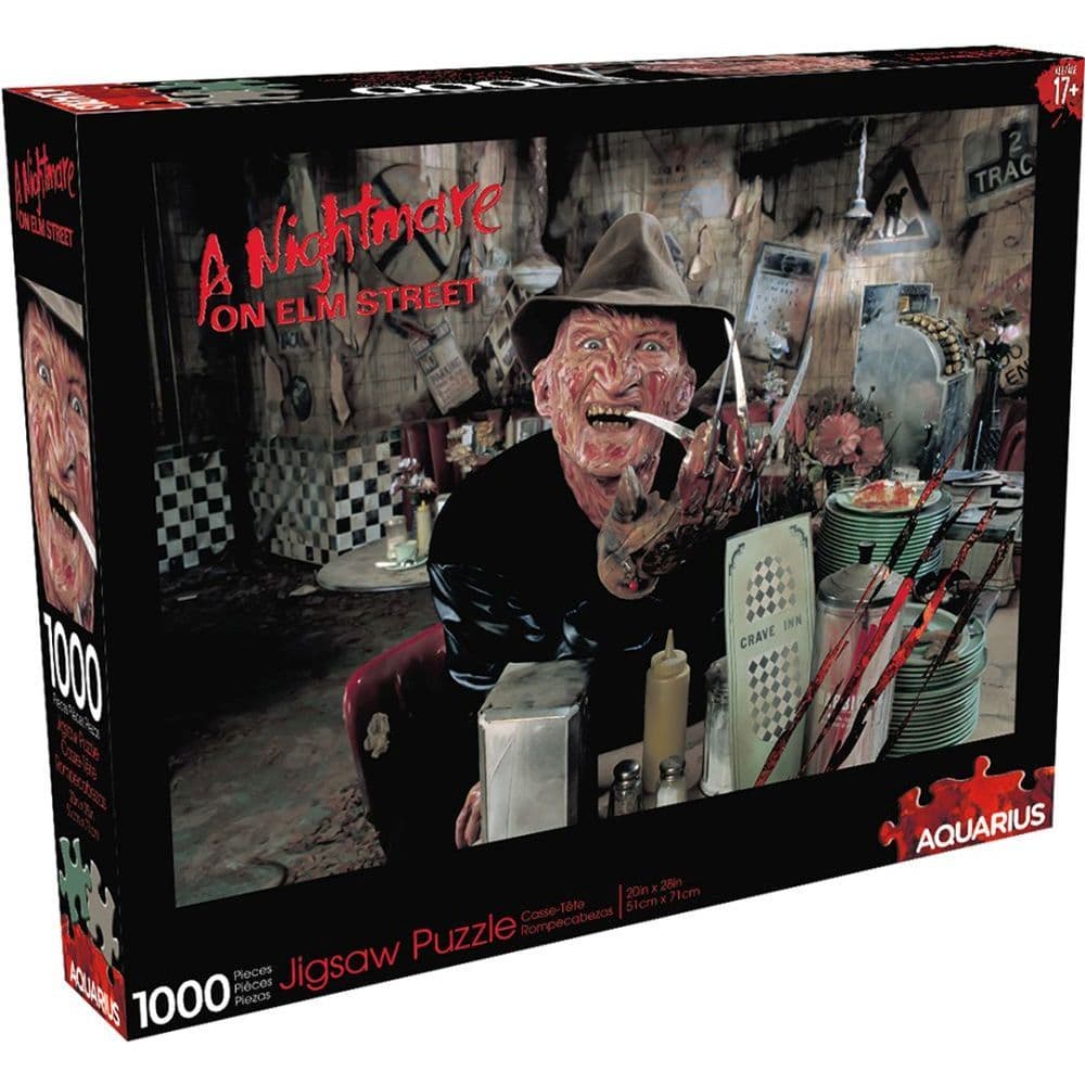 Nightmare on Elm Street 1000 Piece Puzzle Main Product Image width=&quot;1000&quot; height=&quot;1000&quot;