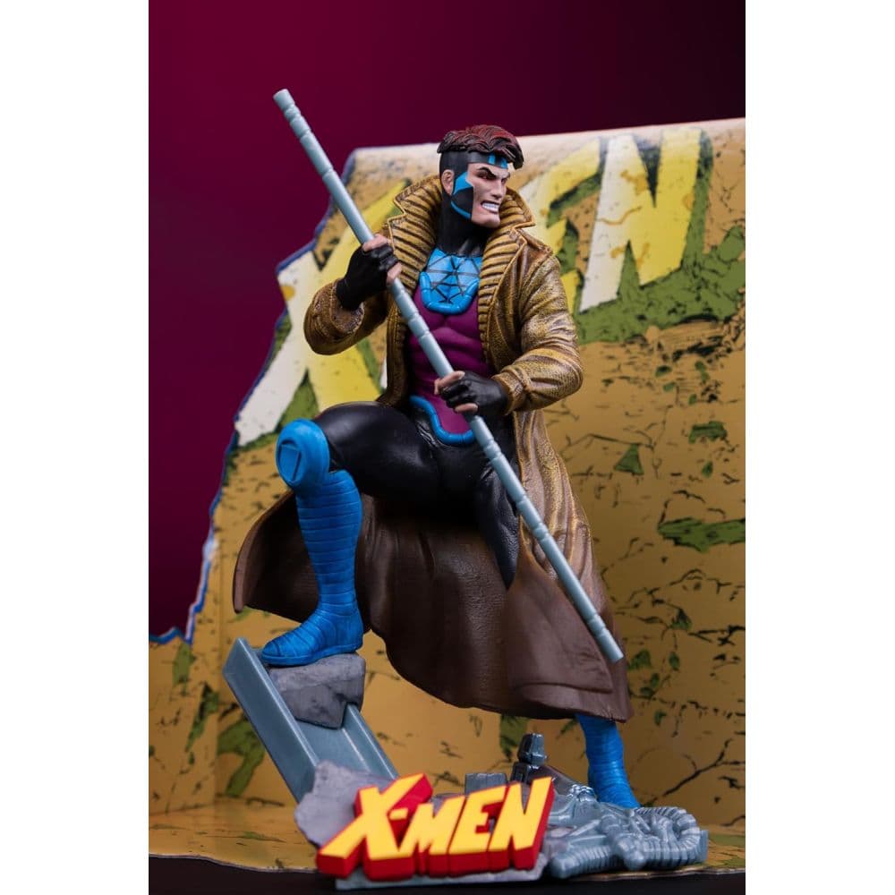 Marvel Collection 1:10 Gambit X-Men #1 Posed Figure Fifth Alternate Image