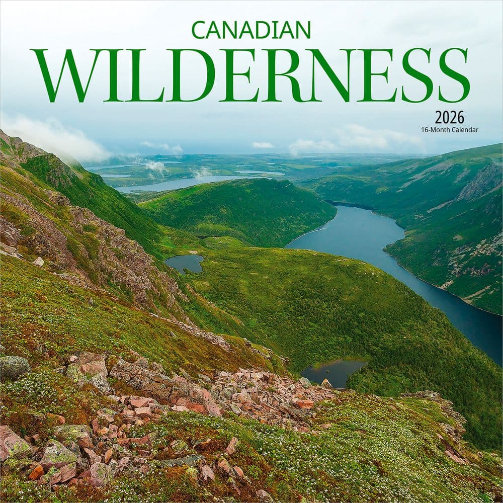 Canadian Wilderness 2026 Wall Calendar Main Image