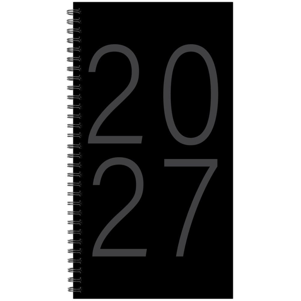 Black Spiral 2027 Weekly Planner Main Product Image