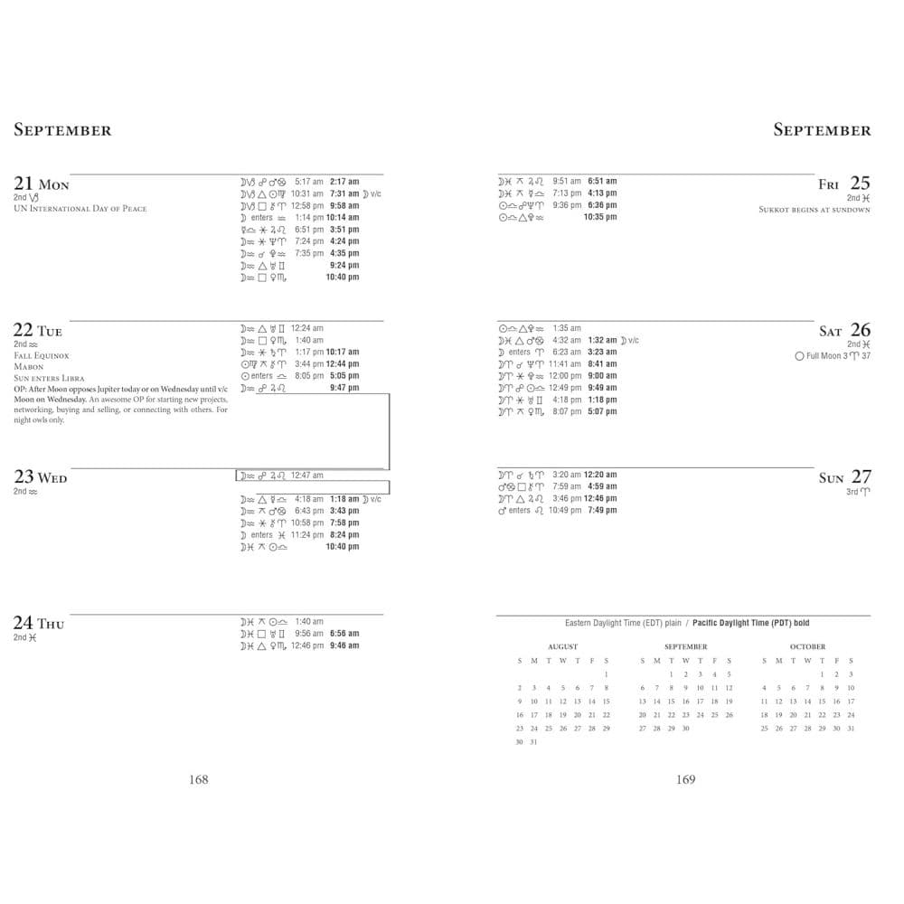 Daily Planetary Guide 2026 Planner Sixth Alternate image
