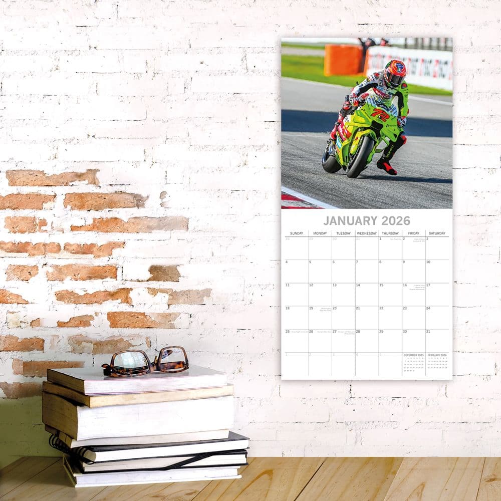 Super Bikes 2026 Wall Calendar Second Alternate Image