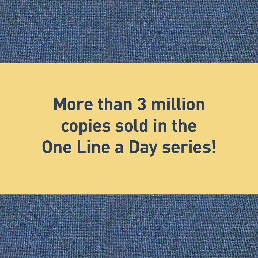 Denim One Line A Day Memory Book Fifth Alternate Image