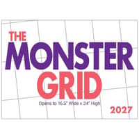 image Monster Grid 2027 Wall Calendar Main Product Image