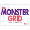 image Monster Grid 2027 Wall Calendar Main Product Image