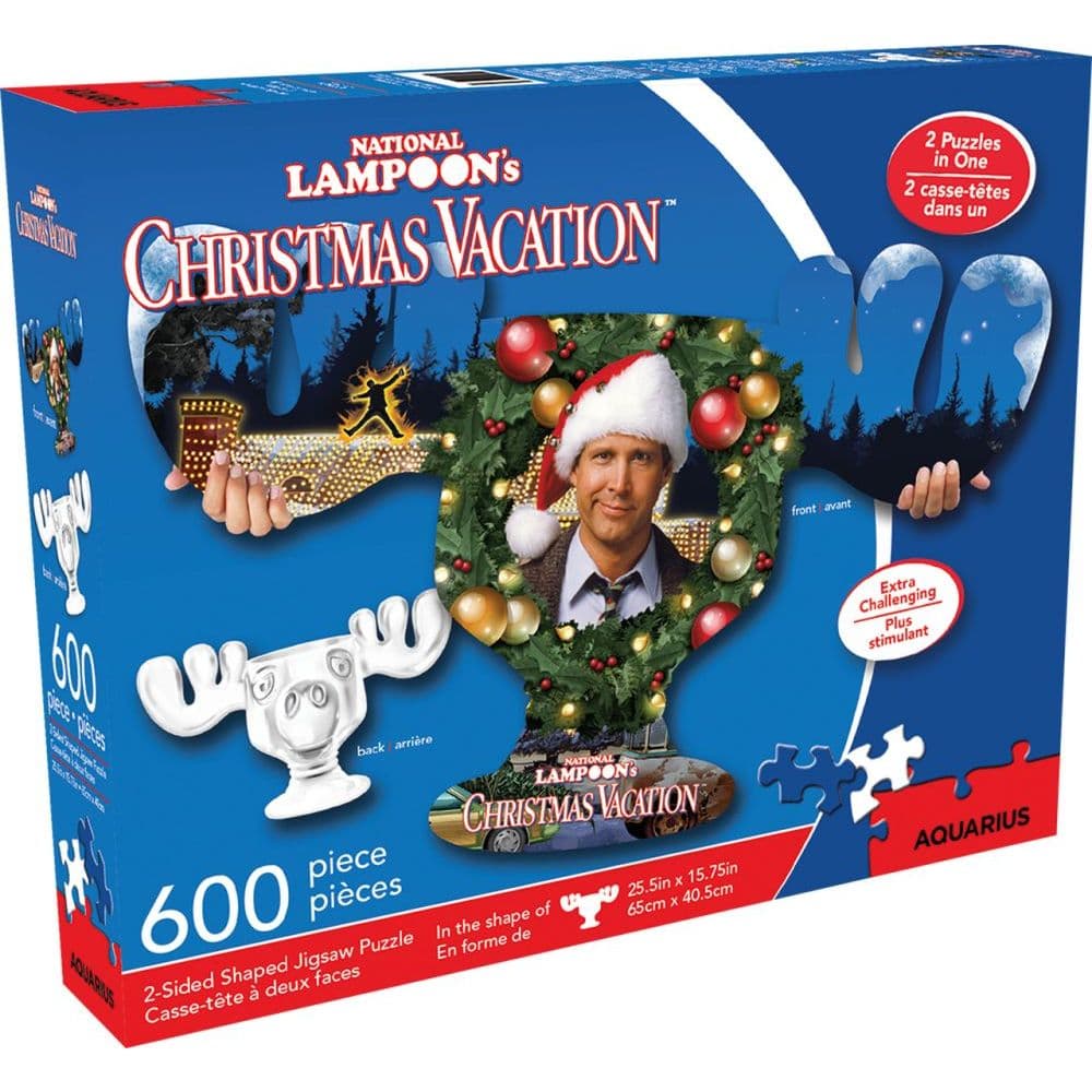 Christmas Vacation Shaped Puzzle - Calendars.com