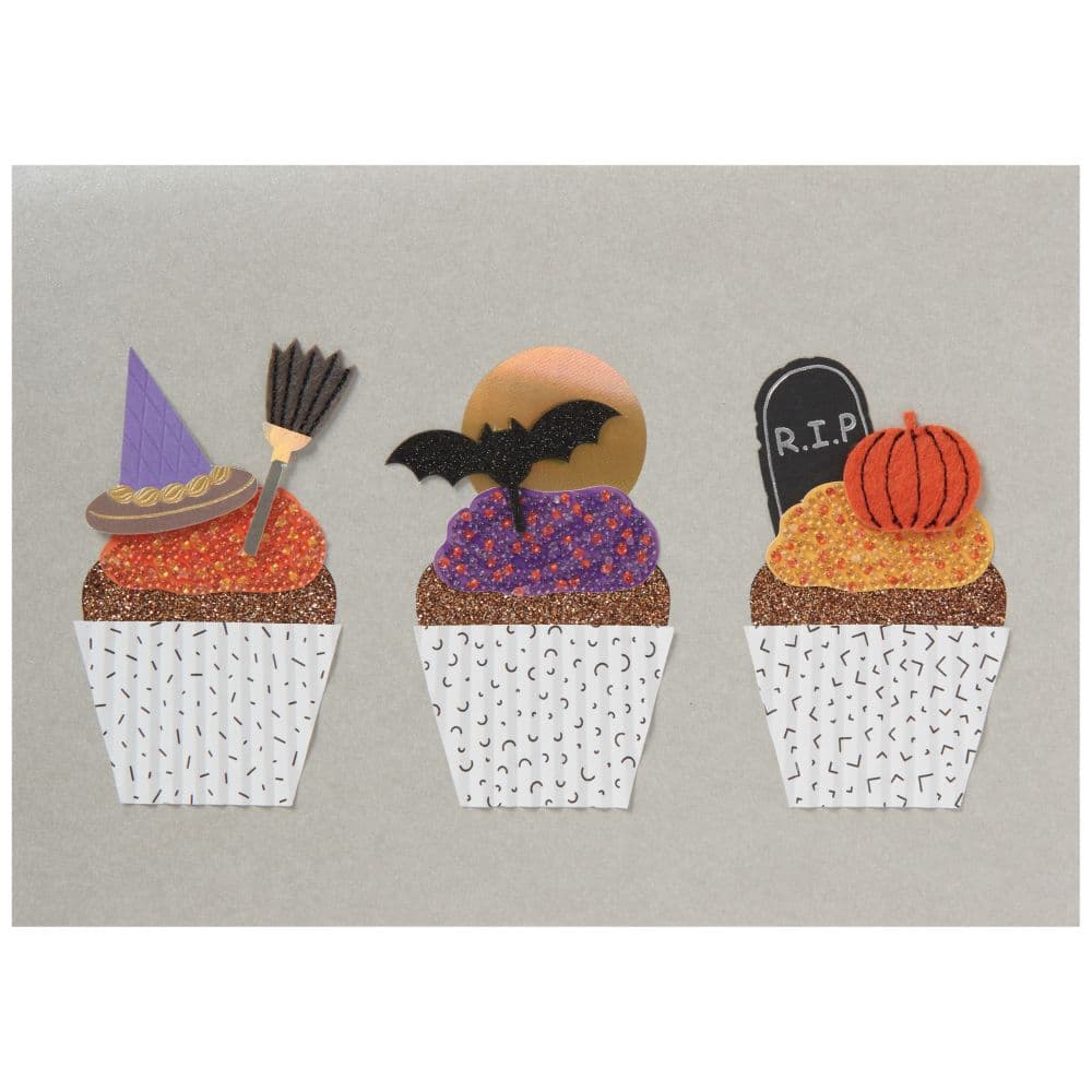 Spooky Cupcakes Halloween Card First Alternate Image width=&quot;1000&quot; height=&quot;1000&quot;