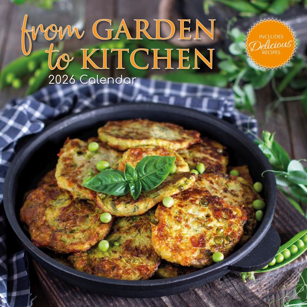 Garden to Kitchen 2026 Wall Calendar Main Image