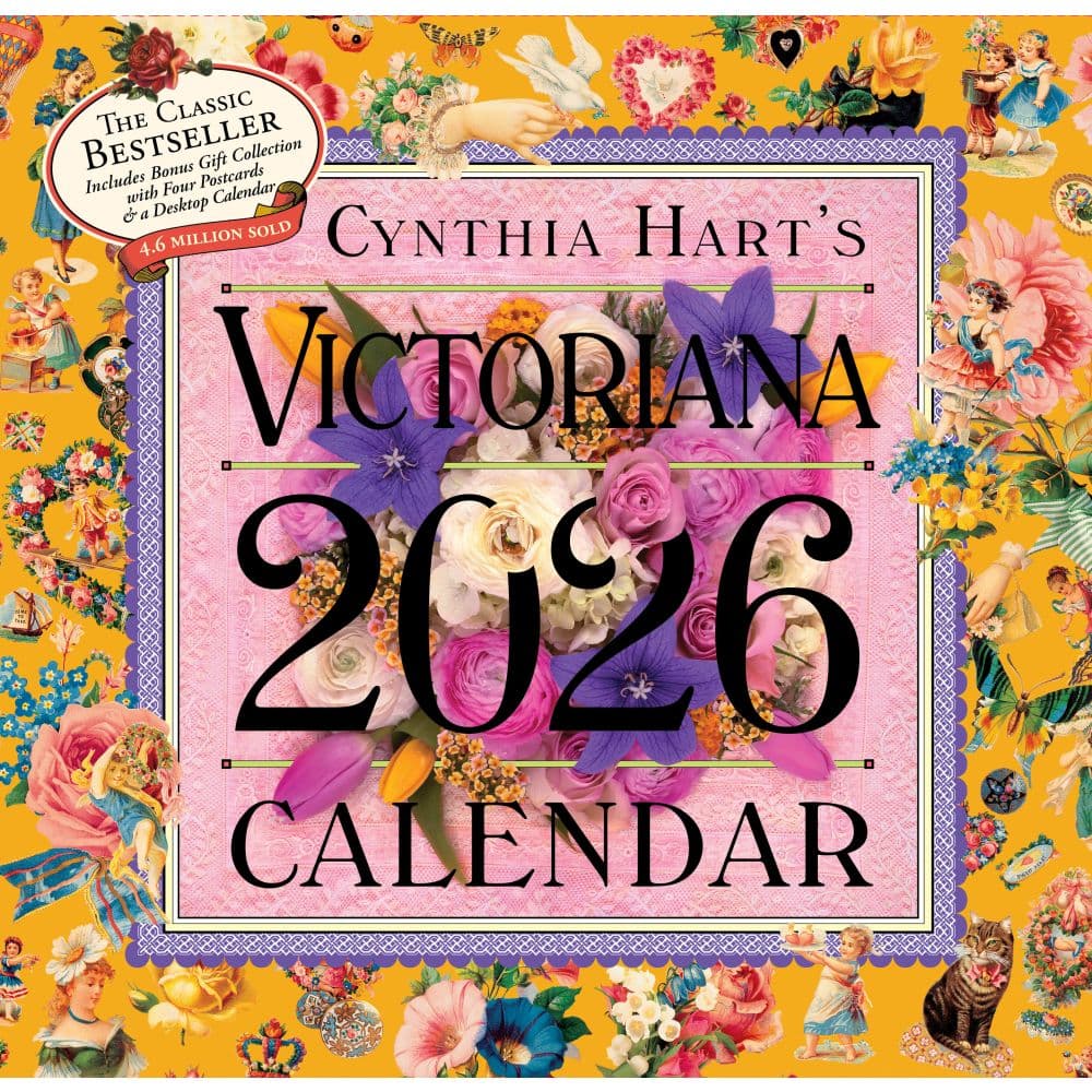 Victoriana 2026 Wall Calendar Main Image