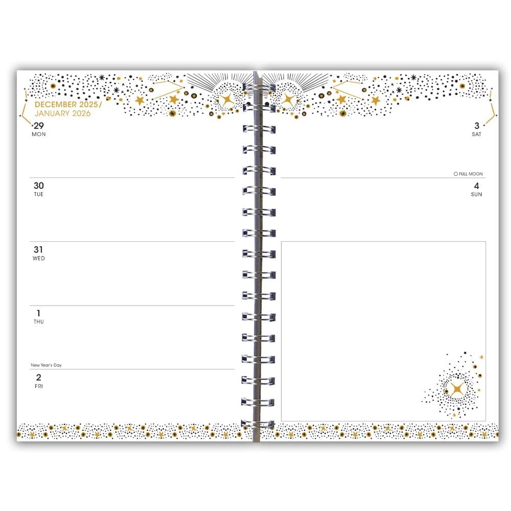 Designer Celestial Dreams Weekly 2026 Planner Third Alternate Image