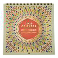 image Sunshine Affirmations 2026 Spiral Wall Calendar Main Product Image