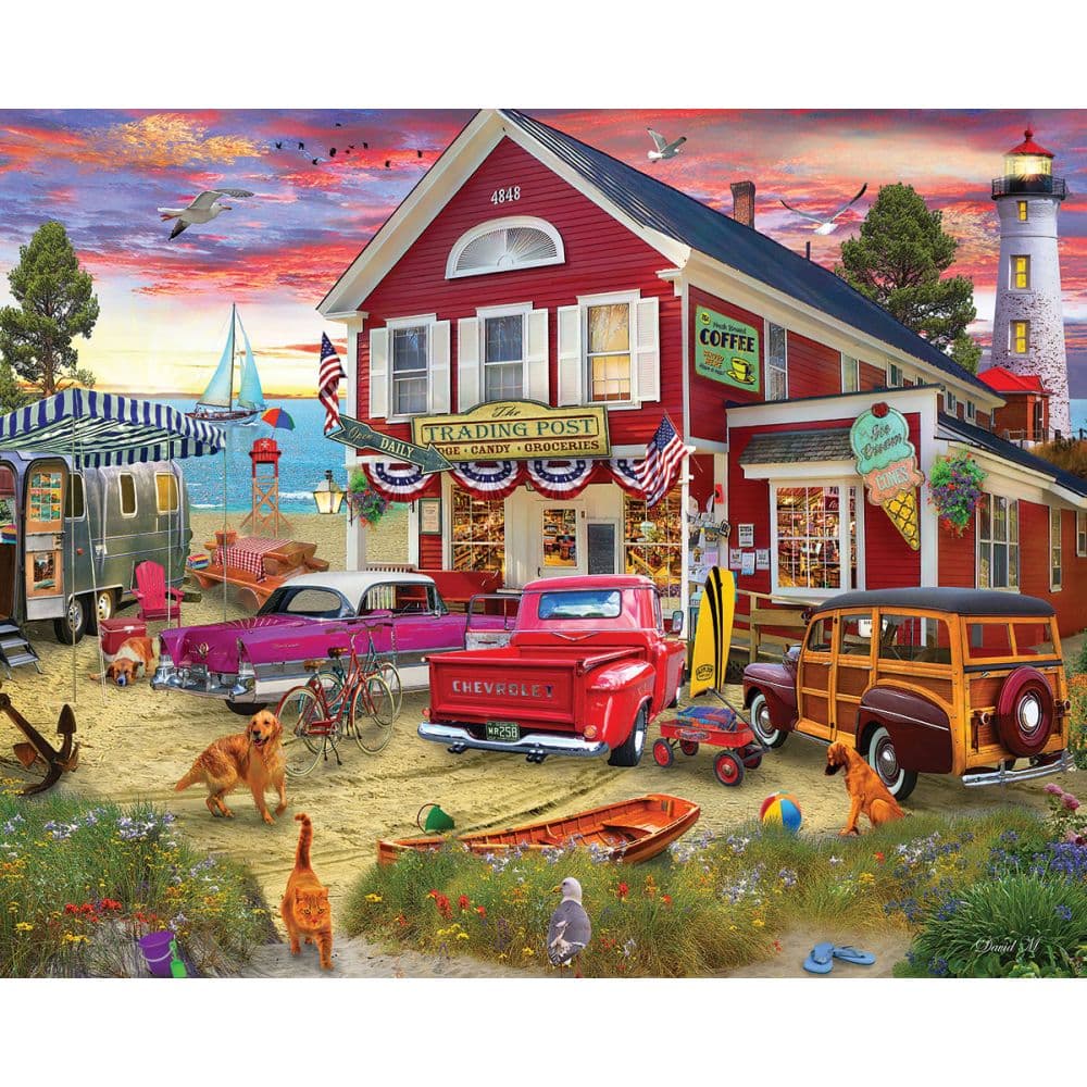 Trading Post 1000 Piece Puzzle First Alternate Image