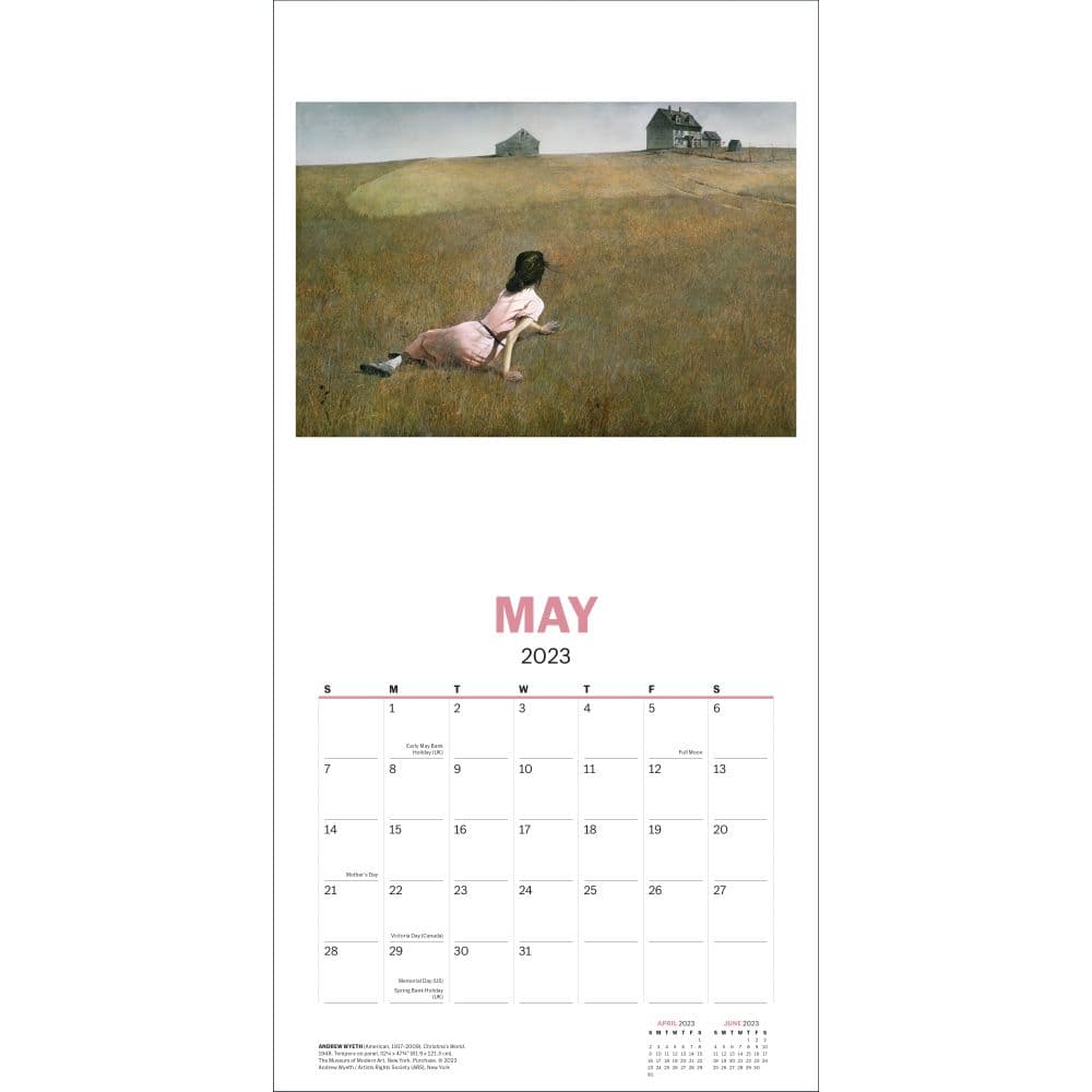 Modern Art 2023 Wall Calendar - Calendars.com Modern Art 2023 Wall Calendar - Calendars.com
