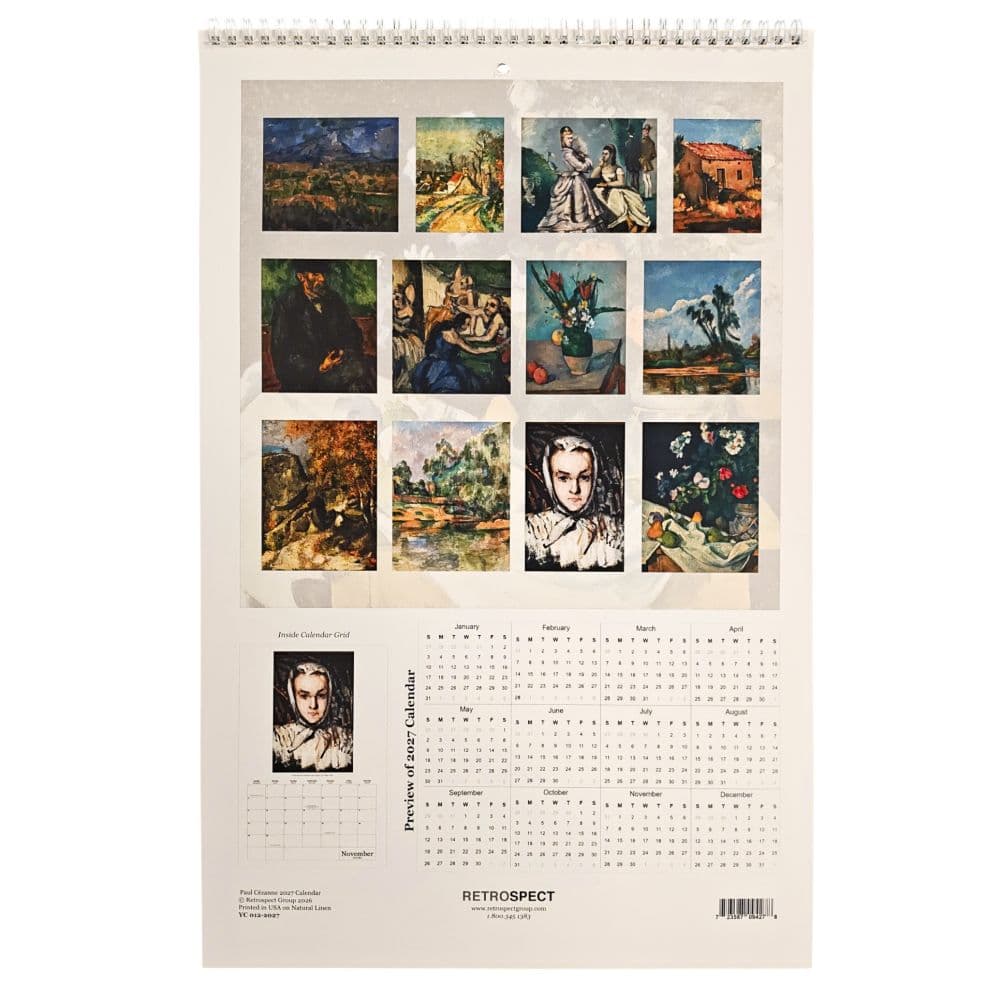 Cezanne 2027 Poster Wall Calendar First Alternate Image
