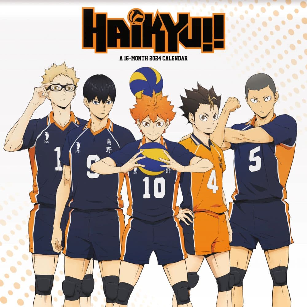 Haikyu 2024 Wall Calendar - Calendars.com