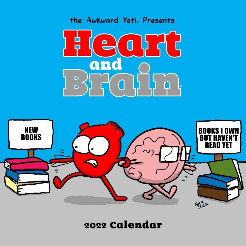 Heart and Brain 2022 Wall Calendar