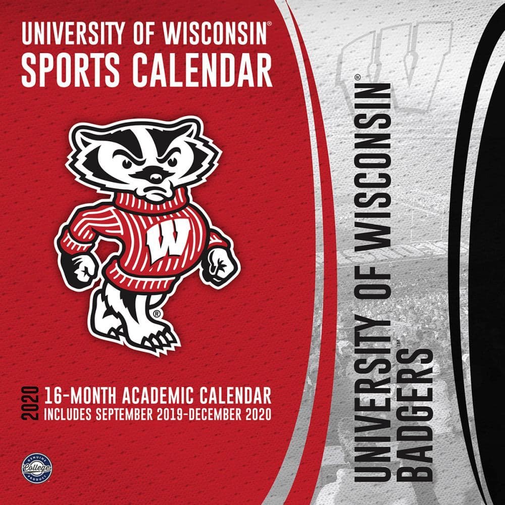 Wisconsin Badgers Wall Calendar