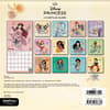 image Disney Princess 2025 Mini Wall Calendar Alt1