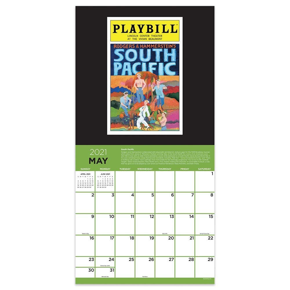 On Broadway Wall Calendar Calendars com