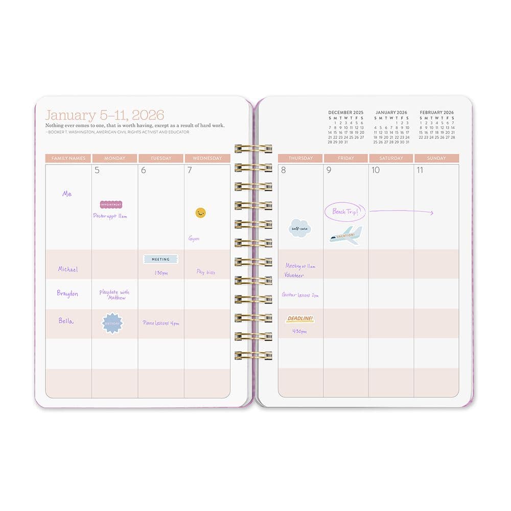 Catching Colors Do It All 2026 Planner Tenth Alternate Image