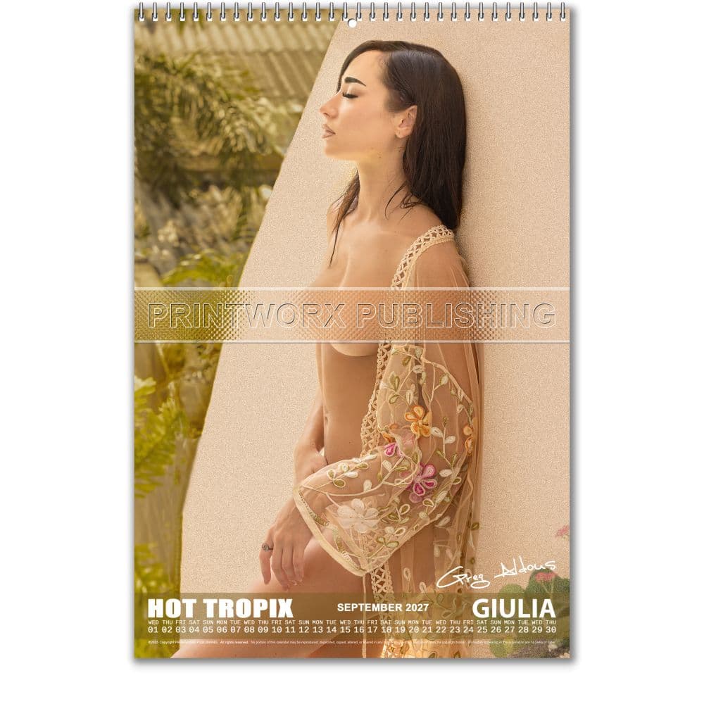 Swimsuits Not Required 2027 Wall Calendar Eighth Alternate Image