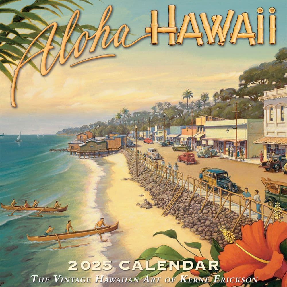 Hawaii 2025 Wall Calendar  Main Image