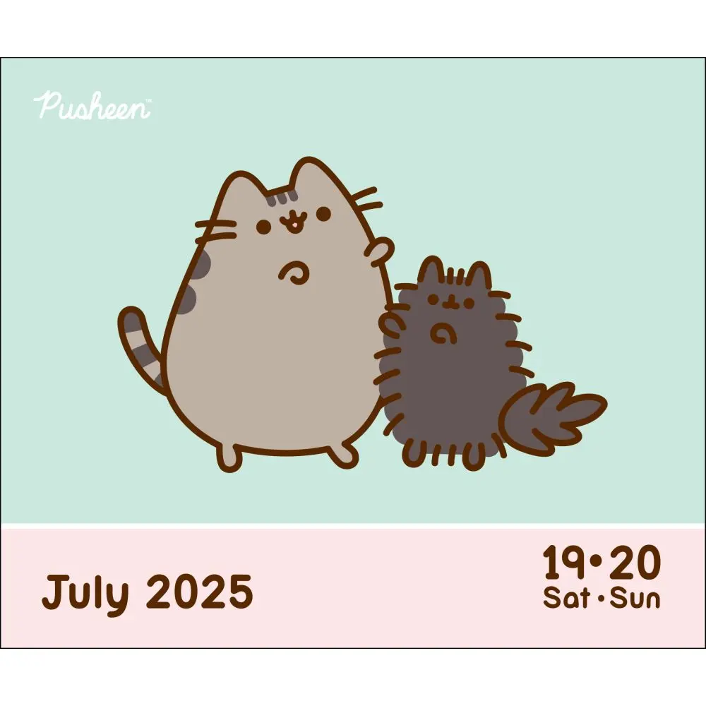 Pusheen 2025 Desk Calendar