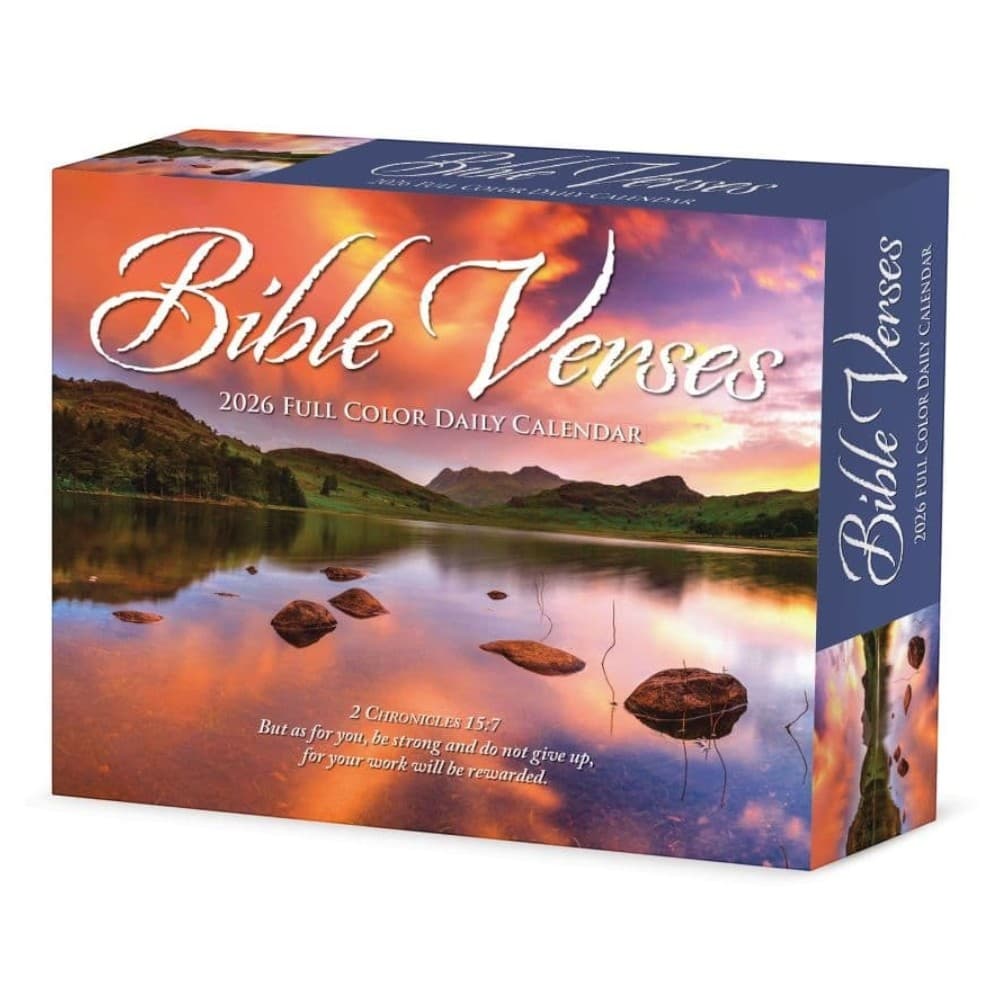 Bible Verses 2026 Desk Calendar Main Product Image