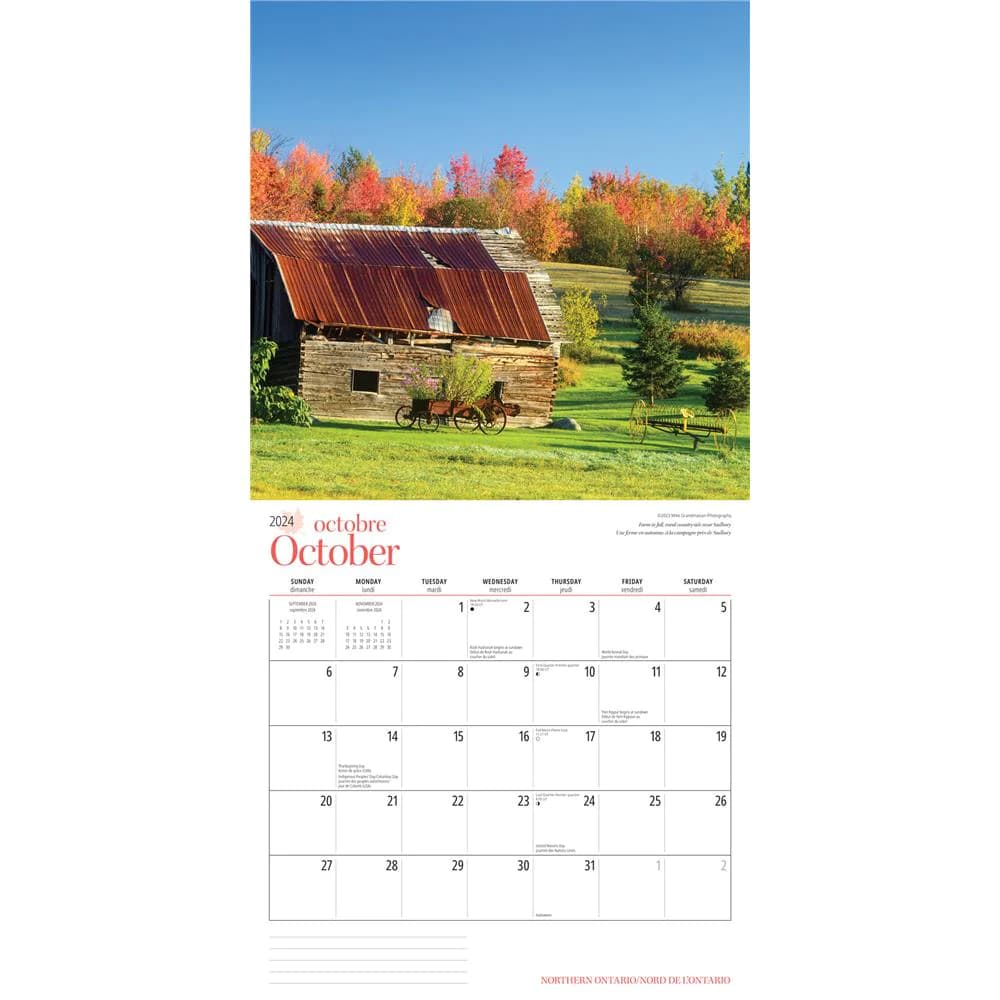 Ontario Northern 2024 Wall Calendar Calendars Com   Cd14df82 373e 4352 95cc 81e8b2d4ccd9