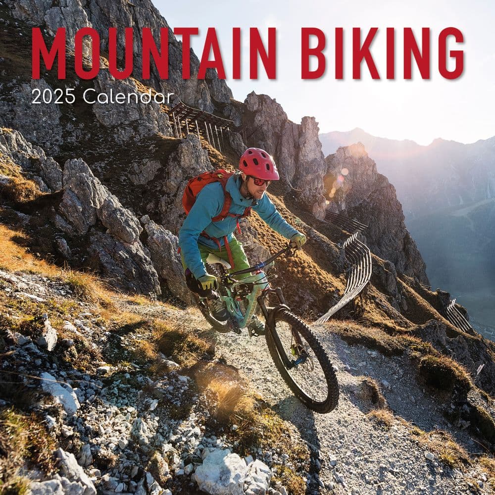 Mountain Biking 2025 Wall Calendar