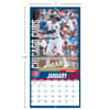 image MLB Chicago Cubs 2025 Mini Wall Calendar Sixth Alternate Image