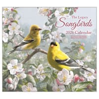 image Songbirds by Hautman Brothers 2026 Mini Wall Calendar  Main Image