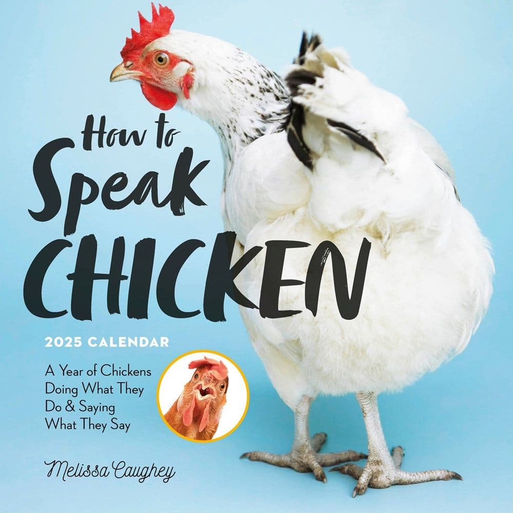 How to Speak Chicken 2025 Wall Calendar - Calendars.com