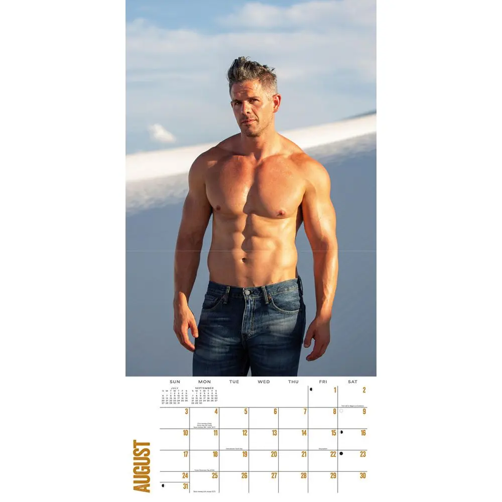 Dream Guys 2025 Wall Calendar