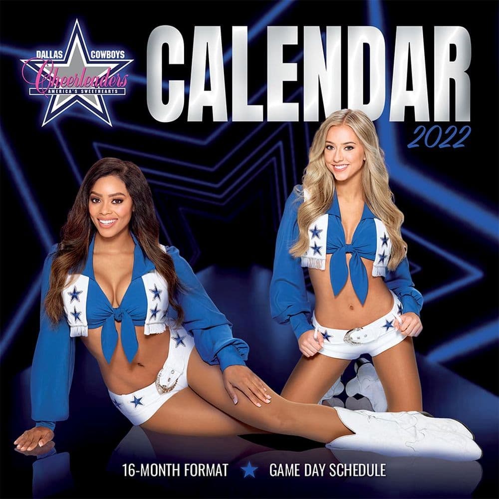 Dallas Cowboys Cheerleaders 2022 Large Wall Calendar 