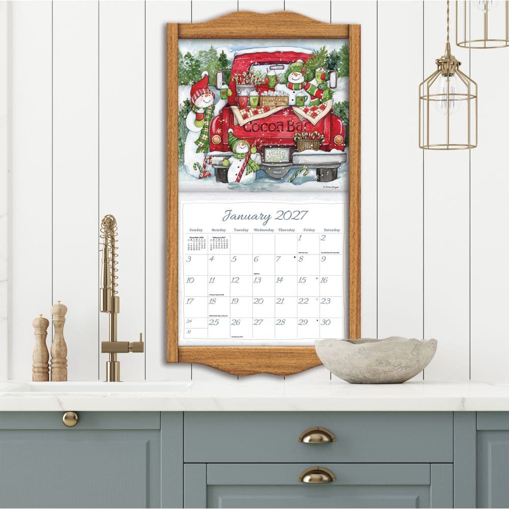 Truckin Along 2027 Wall Calendar by Susan Winget Sixth Alternate Image
