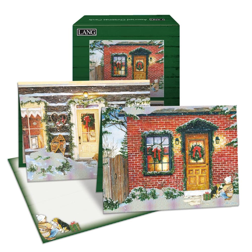 Christmas Visitor Boxed Christmas Cards Seventh Alternate Image