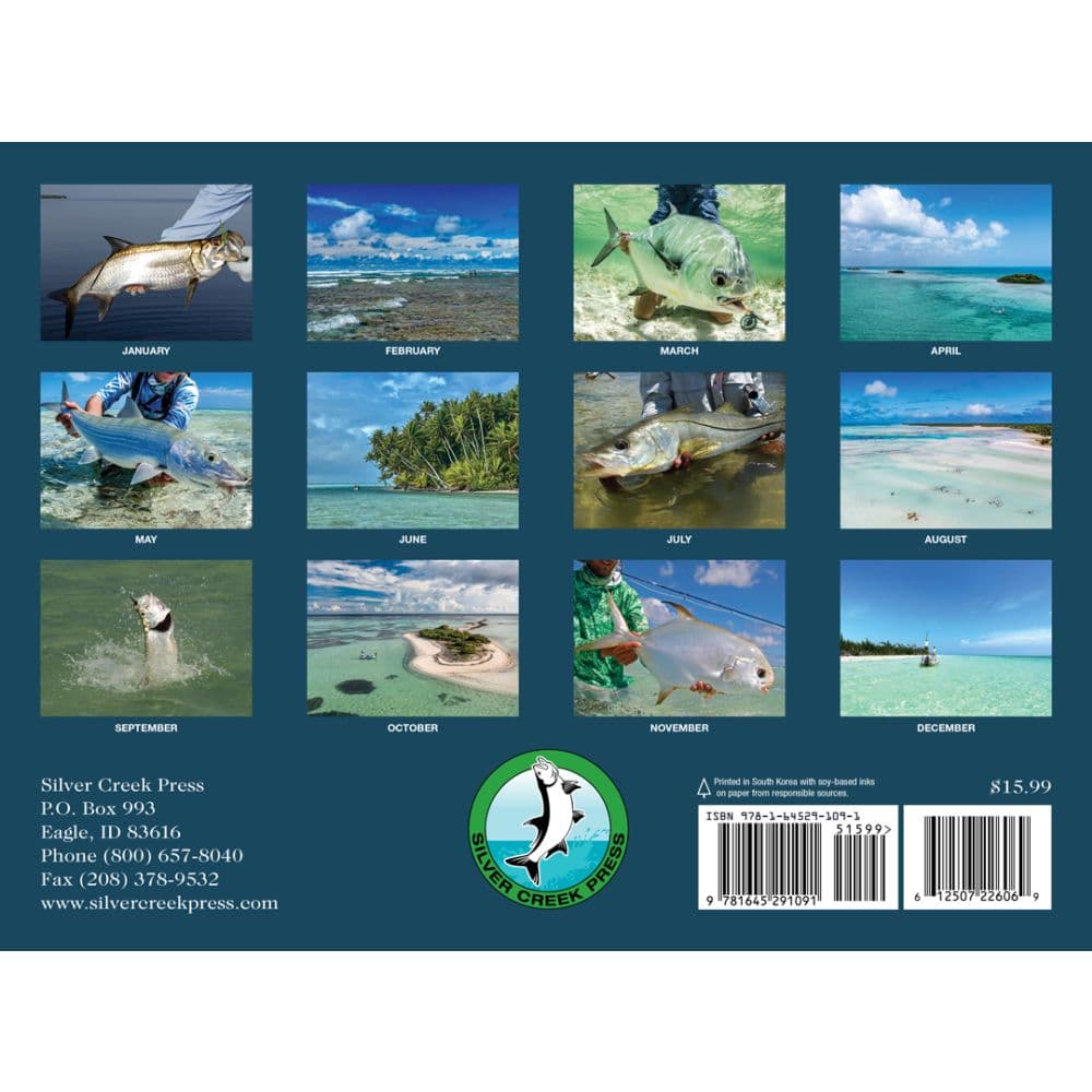 Saltwater Flyfishing 2026 Wall Calendar First Alternate Image